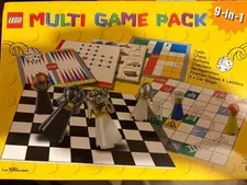 Lego 2009 Multi Game Pack 9-in-1 Set Rare