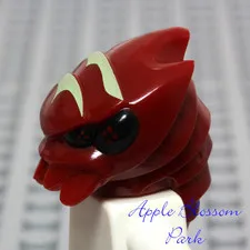 NEW Lego Alien Buggoid Dark Red HELMET - Galaxy Squad Minifig Space Hunter 70703