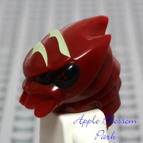 NEW Lego Alien Buggoid Dark Red HELMET - Galaxy Squad Minifig Space Hunter 70703