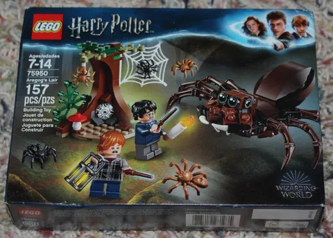 Lego Harry Potter Aragog's Lair 75950. New in sealed box. 157 pieces. 2018 set