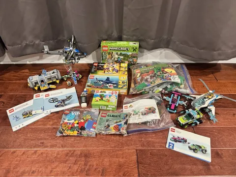 Huge Lego Lot Lego Avatar, Jurassic park, Minecraft Ninjago New And Used Sets!