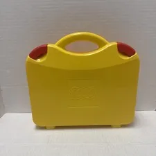 LEGO Classic Brick Organizer Storage Carrying Case Dividers Yellow Red Clips m38