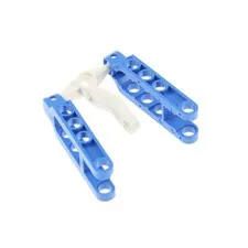 1x LEGO Technic Axle Holder Steering White Control Arm 6.5x2 Blue 8865 2737 2738