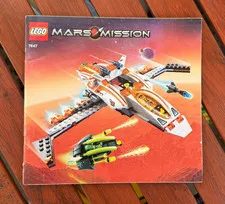 LEGO 7647 Mars Mission MX-41 Switch Fighter Instruction Manual ONLY