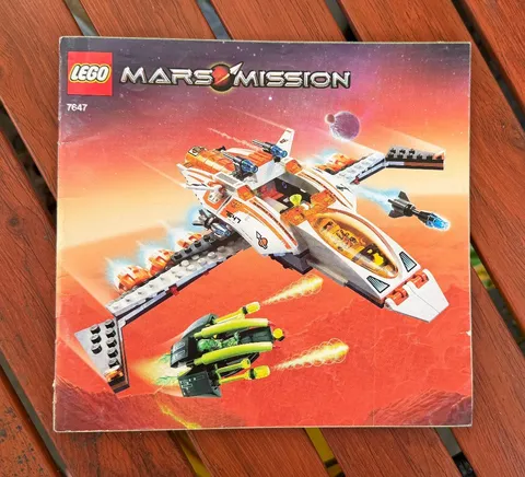 LEGO 7647 Mars Mission MX-41 Switch Fighter Instruction Manual ONLY