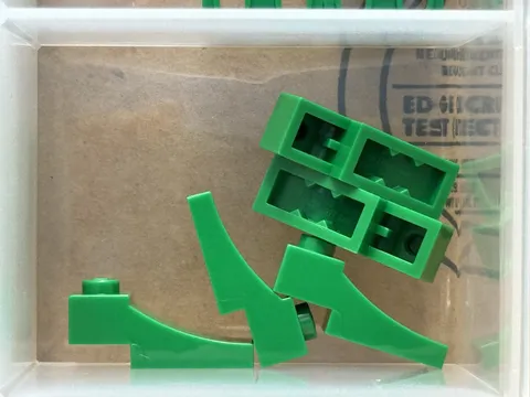 LEGO Parts - Green Arch 1 x 3 Inverted - No 70681 - QTY 5