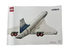 🛩️ LEGO Icons Airbus Concorde set number 10318 INSTRUCTION MANUAL BOOKLET ONLY