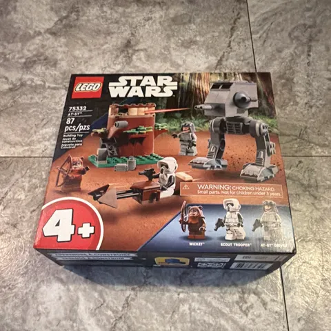 LEGO Star Wars AT-ST 75332 87 pcs Box 4+ Wicket Scout Trooper AT-ST Driver