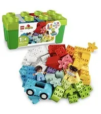LEGO DUPLO Classic Brick Box Building Set - Features Storage Organizer, Toy C...