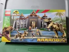 LEGO Jurassic World: Visitor Center: T. Rex & Raptor Attack (76961) Retired NISB