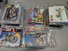 LEGO Bulk Manuals Lot - City, Star Wars, Creator etc -  Over 150 Manuals  28 lbs