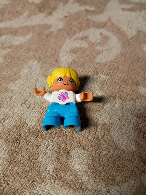 Lego Duplo Girl With Butterfly Shirt
