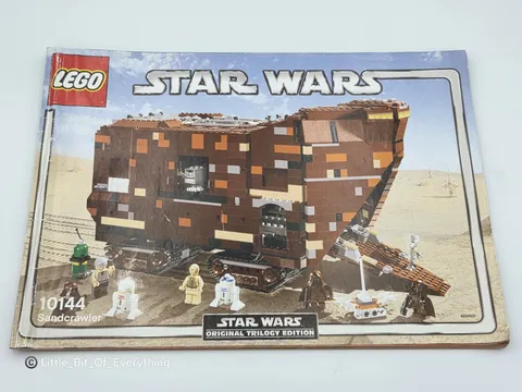 LEGO Star Wars: Sandcrawler #10144 Instructions Only - Free Shipping!!