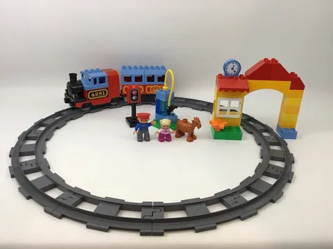 Lego Duplo My First Train Set 10507 Motorized Locomotive Engine Works VIDEO