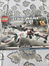 LEGO Instructions Star Wars 4502 X-wing Fighter Booklet Illustrated 2004 5 Languages