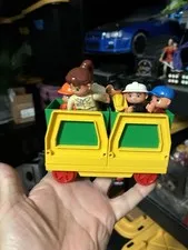 Lego Duplo Green Train Passenger   (2961) With All The People