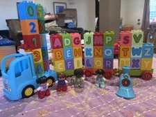 Lego Duplo Numbers & Letters Building Blocks
