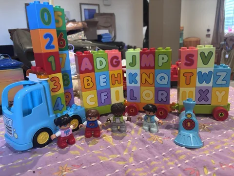 Lego Duplo Numbers & Letters Building Blocks