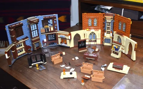 2 Lego Sets Book 76382 76442 Hogwarts Transfiguration & Charms Class No Minifigs