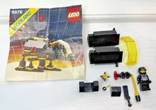 VINTAGE 1988 LEGO 6876 BLACKTRON ALIENATOR REPLACEMENT PIECES LOT (C1)