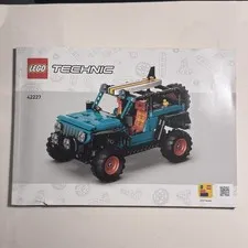 LEGO Technic Jeep Wrangler Rubicon SUV 42227 INSTRUCTIONS ONLY