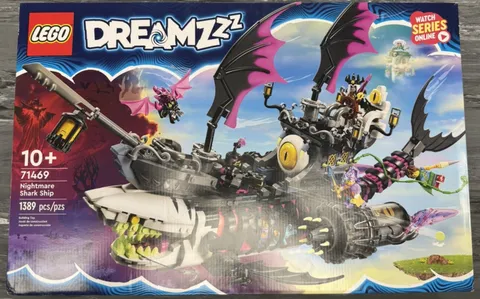 LEGO Dreamzzz 71469 Nightmare Shark Ship New Sealed