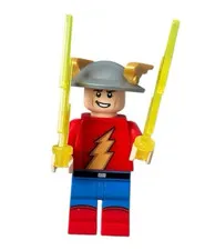 LEGO Minifigure DC Superheroes The Flash Jay Garrick Figure READ