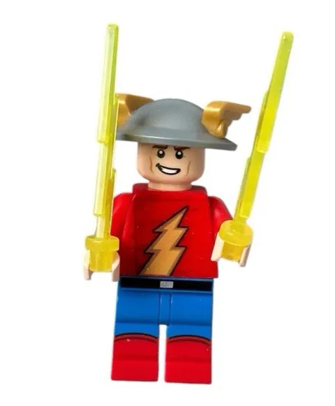 LEGO Minifigure DC Superheroes The Flash Jay Garrick Figure READ
