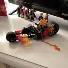 LEGO Marvel Super Heroes 76058 Spider-Man Ghost Rider Team-Up Incomplete Set 