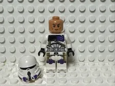 LEGO Star Wars 187th Clone Legion Commander Mace Windu Purple (sw1206) 75342 NEW