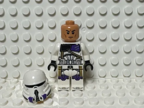 LEGO Star Wars 187th Clone Legion Commander Mace Windu Purple (sw1206) 75342 NEW