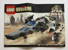 LEGO Star Wars 7151 Sith Infiltrator Instruction Manual ONLY 1999