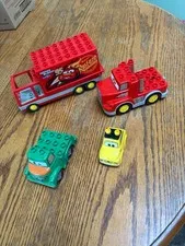 LEGO DUPLO Pixar Cars  Mack  Truck, Cab Luigi & Chug From Disney Planes