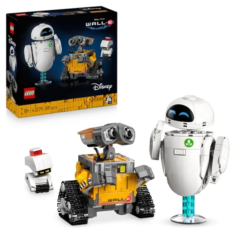 LEGO ǀ Disney en Pixar WALL-E en EVE Bouwpakket voor Volwassenen uit de Animatie