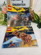 LEGO Batman Movie Instruction Manuals ONLY 70907 70904 Killer Croc Clayface