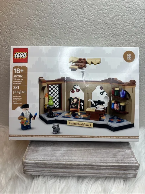 LEGO 40902 Tribute to Leonardo da Vinci Limited Edition NEW! FAST SHIP SEALED