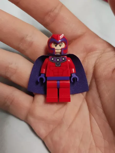 Genuine Lego sh031 Minifig Figurine: Magneto Fast Shipping!