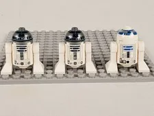 LEGO Star Wars R2-D2 Astromech Droid Lot of 3 sw0028 sw0527 sw1085