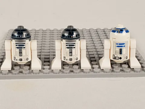 LEGO Star Wars R2-D2 Astromech Droid Lot of 3 sw0028 sw0527 sw1085