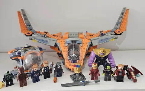 LEGO Marvel Infinity War Lot Thanos Ultimate Battle 76107 76102 76101 Incomplet