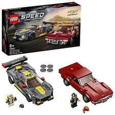 LEGO Speed ​​Champion Chevrolet Corvette C8.R Race Car & 1968 Chevrolet Corvette