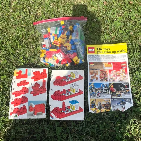 Vintage 1984 McDonald's Happy Meal Toy Bricks Basic Lot Pieces Block Pieces