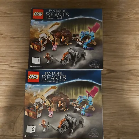 2018 LEGO 75952 Fantastic Beasts #1 & #2 instruction manual only