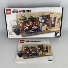 Lego 21302 Big Bang Theory Empty Box And Manual Only 