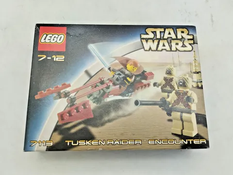 LEGO 7113 Tusken Raider Encounter New MISB Sealed Star Wars Retro Vintage 2002