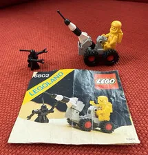 LEGO 6802 Space Probe Complete Set w/ Manual VINTAGE