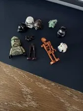 Lego Star Wars Lot of High End To Low End Minifigure Parts And Pieces