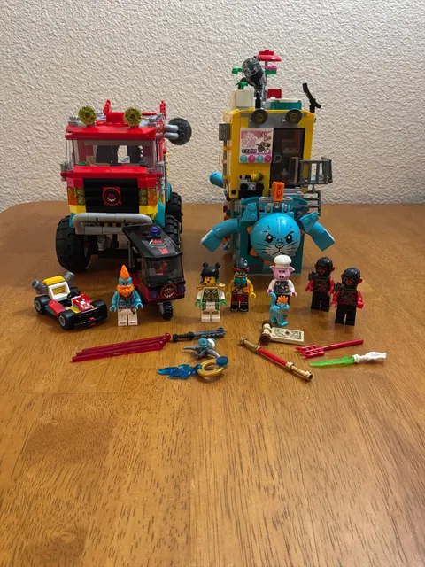 LEGO 80038 MONKIE KID’S TEAM VAN 100% Complete w/all correct figs & accessories
