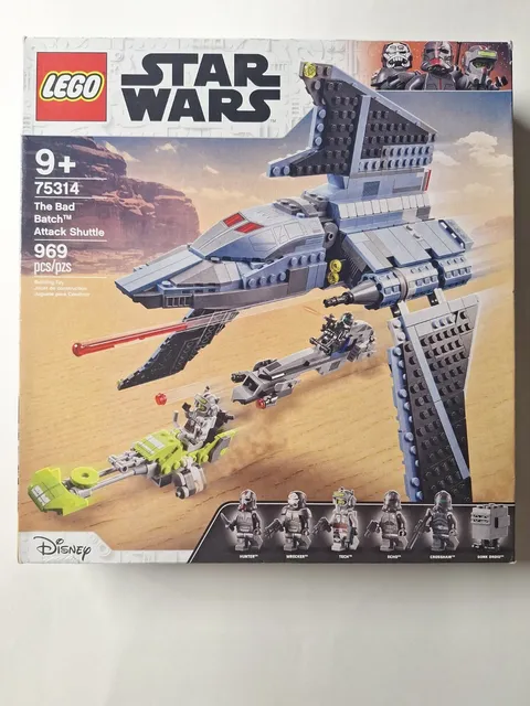 Lego Star Wars 75314 Bad Batch Attack Shuttle New Sealed Box