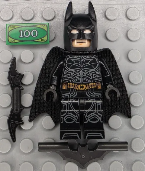 Lego DC Super Heroes Minifigure SH0791 Batman Printed Legs Type 2 Cowl